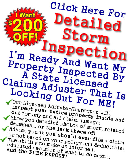 $200 OFF Detailed Storm Inspection